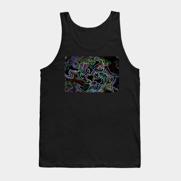 Neon Noodles Tank Top by NovaOven